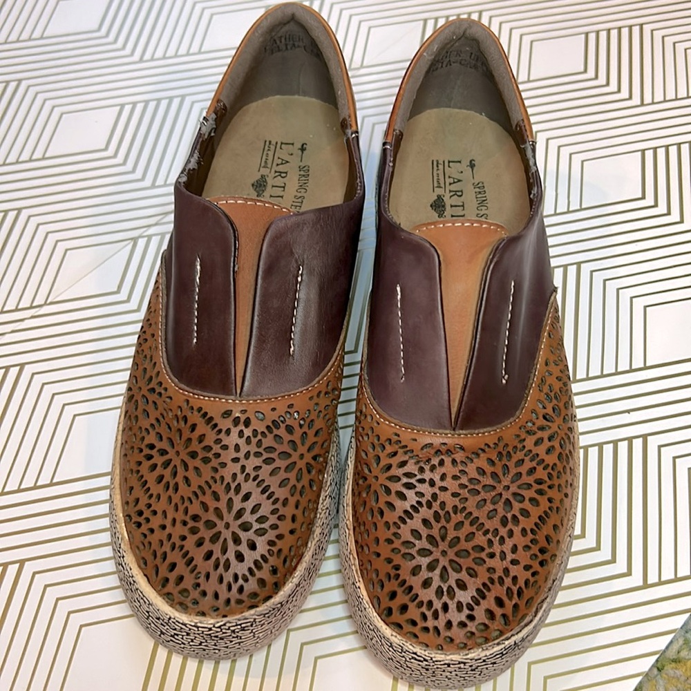 ✔️ L’Artiste Slip On Sneaker by Spring Step Ladies Size 38 or‎ 7.5-8